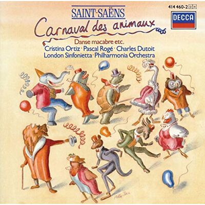 London Sinfonietta Philharmonia Orchestra Charles Dutoit Cristina Ortiz Pascal Rog Saint-Sans: Le Carnaval des Animaux; Phaton; Danse Macabre etc. London Sinfonietta Philharmonia Orchestra Charles Dutoit Cristina Ortiz Pascal Rog Saint-Sans: Le Carnaval des Animaux; Phaton; Danse Macabre etc.