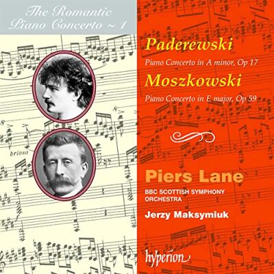 Hyperion Moritz Moszkowski Jan Paderewski : The Romantic Piano Concerto, volume 1 Hyperion Moritz Moszkowski Jan Paderewski : The Romantic Piano Concerto, volume 1
