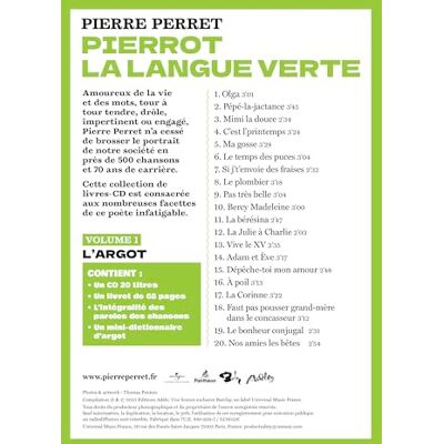 Barclay Pierrot la Langue Verte Barclay Pierrot la Langue Verte
