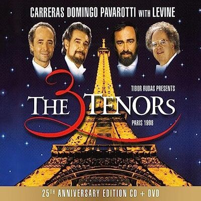 Decca The Three Tenors Paris 1998 25th Anniversary Edition (CD+DVD) Decca The Three Tenors Paris 1998 25th Anniversary Edition (CD+DVD)