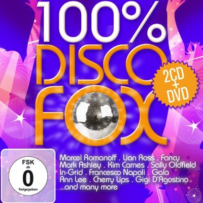 Various Artists 100% Disco Fox. 2CD+DVD Various Artists 100% Disco Fox. 2CD+DVD