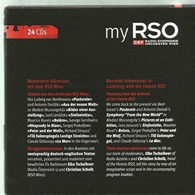 Orf Radio Symphonieorchester Wien My Rso Box I Orf Radio Symphonieorchester Wien My Rso Box I