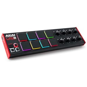 Akai LPD8 Controlador MIDI USB con 8 Drum Pads MPC Sensibles para Mac y PC, 8 Perillas Asignables y Software de Producción Musical Akai LPD8 Controlador MIDI USB con 8 Drum Pads MPC Sensibles para Mac y PC, 8 Perillas Asignables y Software de Producción Musical
