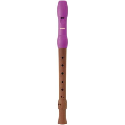 Hohner Flauta dulce Alegra Line rosa, barroca, dos piezas Hohner Flauta dulce Alegra Line rosa, barroca, dos piezas