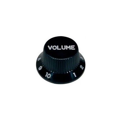GOTOH BOTON GUITARRA ELECTRICA Goth (KB240V) (Volumen) (Plastico Negro) Stratocaster GOTOH BOTON GUITARRA ELECTRICA Goth (KB240V) (Volumen) (Plastico Negro) Stratocaster