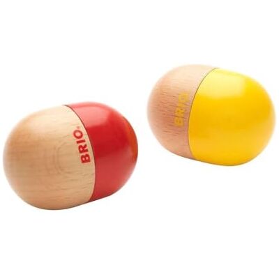 Brio Instrumento Musical: Maracas con Forma de Huevo () Brio Instrumento Musical: Maracas con Forma de Huevo ()