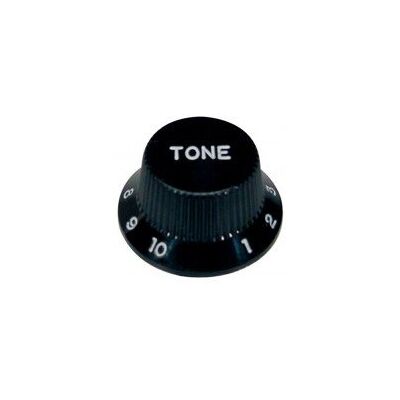 GOTOH BOTON GUITARRA ELECTRICA Goth (KB240T) (Tono) (Plastico Negro) Stratocaster GOTOH BOTON GUITARRA ELECTRICA Goth (KB240T) (Tono) (Plastico Negro) Stratocaster