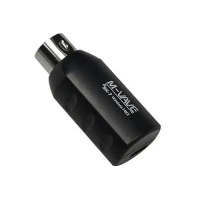 M-VAVE SK7 Adaptador MIDI inalámbrico, interfaz de entrada/salida MIDI DIN5 con Bluetooth 5.0 para teclados, sintetizadores y controladores – Latencia ultrabaja, compatible con iOS/Android/Windows M-VAVE SK7 Adaptador MIDI inalámbrico, interfaz de entrada/salida MIDI DIN5 con Bluetooth 5.0 para teclados, sintetizadores y controladores – Latencia ultrabaja, compatible con iOS/Android/Windows