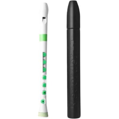 DGRTYG Instrumento Musical Grabador De Tonos C Para Principiantes El sonido de la flauta es brillante, suave, hermoso y preciso.(White green) DGRTYG Instrumento Musical Grabador De Tonos C Para Principiantes El sonido de la flauta es brillante, suave, hermoso y preciso.(White green)