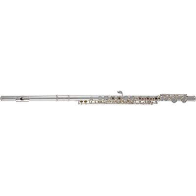 GEWA Roy Benson Flute FL-402R2 (diseño de doble cabeza, recta y curva, lujoso acabado niquelado, llaves anulares y función en línea, accesorios premium incluidos) GEWA Roy Benson Flute FL-402R2 (diseño de doble cabeza, recta y curva, lujoso acabado niquelado, llaves anulares y función en línea, accesorios premium incluidos)
