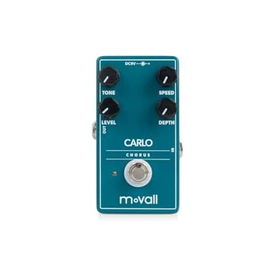Movall Carlo Chorus Pedal de guitarra Efectos de coro exuberantes, Compacto, true bypass Movall Carlo Chorus Pedal de guitarra Efectos de coro exuberantes, Compacto, true bypass