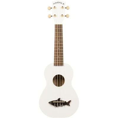Kala Vintage acabado satinado Ma Shark Ukelele Soprano gran weiß Kala Vintage acabado satinado Ma Shark Ukelele Soprano gran weiß