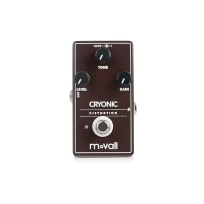 Movall Pedal de guitarra con distorsión criónica alta ganancia, compacto, True Bypass Movall Pedal de guitarra con distorsión criónica alta ganancia, compacto, True Bypass