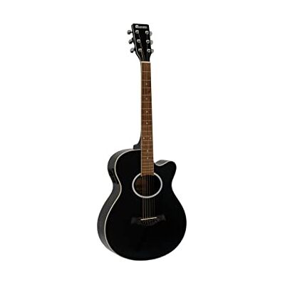 DIMAVERY AW-400 Western Guitarra Negro DIMAVERY AW-400 Western Guitarra Negro