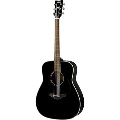 Yamaha FG820 Guitarra Acústica – Cuerpo Dreadnought Tamaño Completo, Escala 24,96″, Tapa Maciza de Abeto, Fondo y Aros de Caoba, Diapasón de Palisandro, Cuerdas de Acero – Negro Yamaha FG820 Guitarra Acústica – Cuerpo Dreadnought Tamaño Completo, Escala 24,96″, Tapa Maciza de Abeto, Fondo y Aros de Caoba, Diapasón de Palisandro, Cuerdas de Acero – Negro