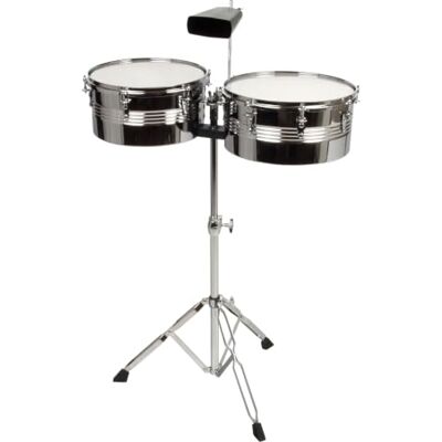 XDrum Set de Timbales incl. Cowbell XDrum Set de Timbales incl. Cowbell