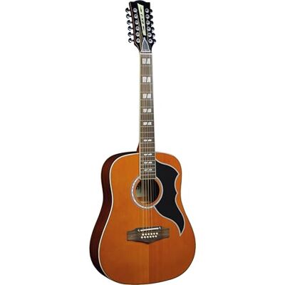 EKO GUITARS – Ranger XII VR EQ Natural Top Stained, Guitarra Acústica Electrificada de 12 Cuerdas, con Sistema Fishman Sonitone, Forma Dreadnought, Color Natural – Top Stained EKO GUITARS – Ranger XII VR EQ Natural Top Stained, Guitarra Acústica Electrificada de 12 Cuerdas, con Sistema Fishman Sonitone, Forma Dreadnought, Color Natural – Top Stained