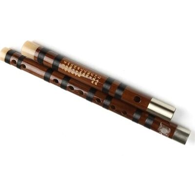 Dabur Flauta De Bambú Instrumento de flauta de bambú hecho a mano adecuado para principiantes con alambre negro atado a mano (Color : E) Dabur Flauta De Bambú Instrumento de flauta de bambú hecho a mano adecuado para principiantes con alambre negro atado a mano (Color : E)