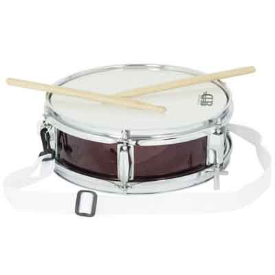 Ortola DB Percussion Caja infantil 12" x 4" 6 divabedul-bordon, color rojo vino Ortola DB Percussion Caja infantil 12" x 4" 6 divabedul-bordon, color rojo vino