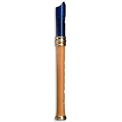 Mollenhauer 1119B Adris Flauta de pico soprano barroca, agujero doble, azul noche Mollenhauer 1119B Adris Flauta de pico soprano barroca, agujero doble, azul noche