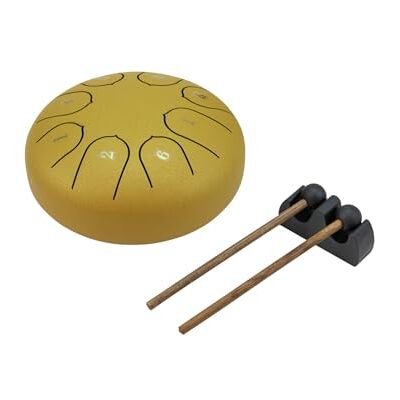 DIMAVERY TD-8 Tambor de acero Tongue, color dorado DIMAVERY TD-8 Tambor de acero Tongue, color dorado