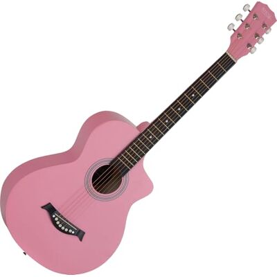 ROCKTILE WSC-4C-PK Guitarra Western Rosa, General, Modelo: WSC-4C-PK Peso: 1, 38 kg, Número de cuerdas: 6, Orientación: Diestros, Cuerpo, Forma del cuerpo: Concert con cutaway, Tapa: tilo ROCKTILE WSC-4C-PK Guitarra Western Rosa, General, Modelo: WSC-4C-PK Peso: 1, 38 kg, Número de cuerdas: 6, Orientación: Diestros, Cuerpo, Forma del cuerpo: Concert con cutaway, Tapa: tilo