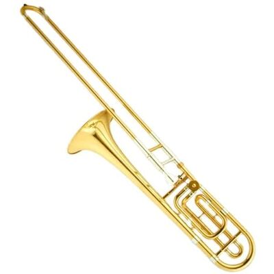 IHNXIOFEI Diapositiva De Afinación Tono Bb/F Trombón Tenor Cuerpo De Latón Tubo De Afinación De Cuproníquel Trombón Con Estuche Kit de Trombón IHNXIOFEI Diapositiva De Afinación Tono Bb/F Trombón Tenor Cuerpo De Latón Tubo De Afinación De Cuproníquel Trombón Con Estuche Kit de Trombón