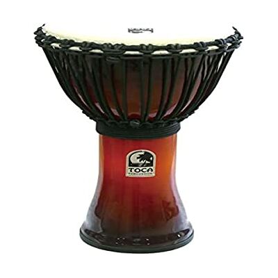 TOCA Djembe 10" Freestyle Rope Tuned African Sunset SFDJ-10AFS TOCA Djembe 10" Freestyle Rope Tuned African Sunset SFDJ-10AFS
