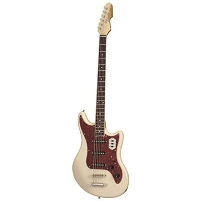 Schecter diseño guitarra eléctrica, marfil Pearl Schecter diseño guitarra eléctrica, marfil Pearl