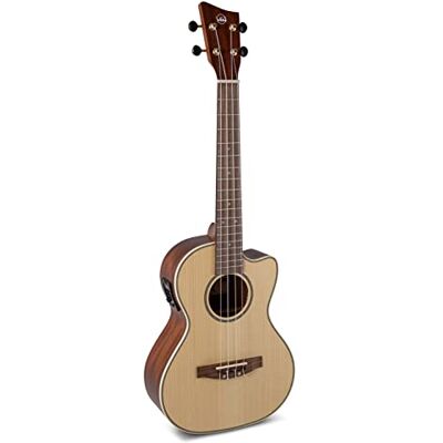 GEWA Tenor E-Acústica Ukulele Manoa Electro Tapa de abeto macizo con Cutaway Natural mate Preamplificador UCT-2 incl. bolsa de concierto acolchada M-TE-CE GEWA Tenor E-Acústica Ukulele Manoa Electro Tapa de abeto macizo con Cutaway Natural mate Preamplificador UCT-2 incl. bolsa de concierto acolchada M-TE-CE