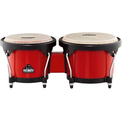 Nino Percussion NINO Percusión Bongo ABS Plastic Plus Rojo/Negro, Nino Percussion NINO Percusión Bongo ABS Plastic Plus Rojo/Negro,