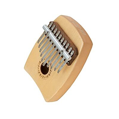 DIMAVERY KL-1 Kalimba, 10 C, natural Kalimba con cuerpo de madera y orificio de resonancia DIMAVERY KL-1 Kalimba, 10 C, natural Kalimba con cuerpo de madera y orificio de resonancia