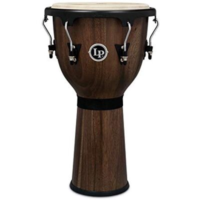 Latin Percussion LP Aspire Accents Djembe, con diseño de nuez siamés Latin Percussion LP Aspire Accents Djembe, con diseño de nuez siamés