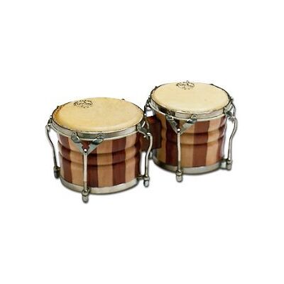 SAMBA MÚSICA Bongos profesional, parche piel duelas y tensores SAMBA MÚSICA Bongos profesional, parche piel duelas y tensores