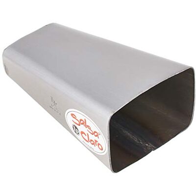 Latin Percussion LP Cencerro salsa con sujeción manual de acero cepillado Latin Percussion LP Cencerro salsa con sujeción manual de acero cepillado