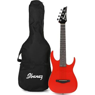 Ibanez URGT100 Sun Red High Gloss Electro-Acoustic Tenor Ukulele with Gig Bag Ibanez URGT100 Sun Red High Gloss Electro-Acoustic Tenor Ukulele with Gig Bag