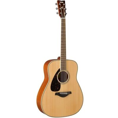 Yamaha FG820L Guitarra Acústica Zurda – Cuerpo Dreadnought Tamaño Completo, Escala 24,96″, Tapa Maciza de Abeto, Fondo & Aros de Caoba, Diapasón de Palisandro, Cuerdas de Acero – Natural Yamaha FG820L Guitarra Acústica Zurda – Cuerpo Dreadnought Tamaño Completo, Escala 24,96″, Tapa Maciza de Abeto, Fondo & Aros de Caoba, Diapasón de Palisandro, Cuerdas de Acero – Natural