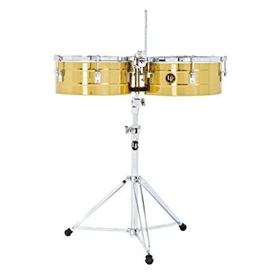 Latin Percussion LP Timbales Tito Puente Latón Macizo 12"/13" Latin Percussion LP Timbales Tito Puente Latón Macizo 12"/13"