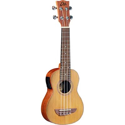 EKO Guitars UKU EVO UKULELE SOPRANO EQ Ukelele Soprano con ecualizador Top Abete, bandas y fondo en caoba, color caoba EKO Guitars UKU EVO UKULELE SOPRANO EQ Ukelele Soprano con ecualizador Top Abete, bandas y fondo en caoba, color caoba