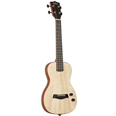 Kala KA SB MAP T Solid Body Electric Flame Arce Tenor, con bolsa Kala KA SB MAP T Solid Body Electric Flame Arce Tenor, con bolsa