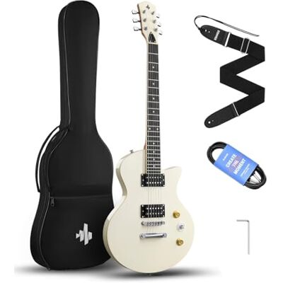 Donner DSC-128 Guitarra eléctrica blanca Donner DSC-128 Guitarra eléctrica blanca