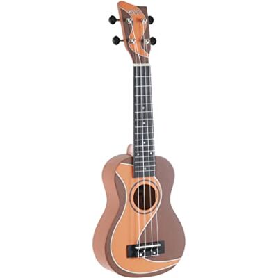 GEWA Soprano Ukulele Manoa Surfstyle Cuerpo Tilo Motivo Muddy Roads incl. Funda W-SO-BR GEWA Soprano Ukulele Manoa Surfstyle Cuerpo Tilo Motivo Muddy Roads incl. Funda W-SO-BR