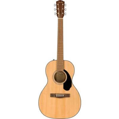 Fender Guitarra acústica CP-60S Parlor, diapasón de nogal, natural, Incluye cursos virtuales gratuitos en Play Fender Guitarra acústica CP-60S Parlor, diapasón de nogal, natural, Incluye cursos virtuales gratuitos en Play