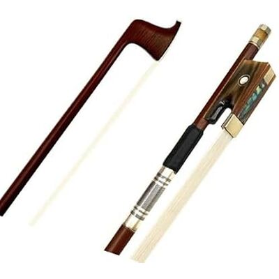 DJYUIOT Bien Equilibrado Arco Violín Arcos 1 Pieza De Arco De Violín De Palo Redondo De Madera De Brasil El Mejor Arco De Palo Redondo Rana De Cuerno Rojo 4/4 DJYUIOT Bien Equilibrado Arco Violín Arcos 1 Pieza De Arco De Violín De Palo Redondo De Madera De Brasil El Mejor Arco De Palo Redondo Rana De Cuerno Rojo 4/4