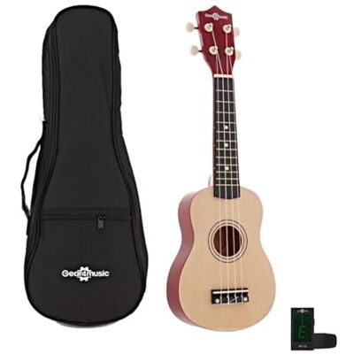 gear4music Set de Ukelele de , Natural gear4music Set de Ukelele de , Natural