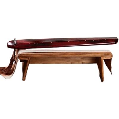 MJHYUGR Guqin Hecho A Mano En Madera De Paulownia Antigua Para Un Rendimiento Profesional Principiante guqin MJHYUGR Guqin Hecho A Mano En Madera De Paulownia Antigua Para Un Rendimiento Profesional Principiante guqin