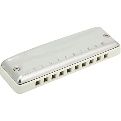 Garsent ABS Acero Inoxidable F Key Blues Armónica, Armónica Diatónica, Adolescentes Adultos Principiantes Niños (Blanco) Garsent ABS Acero Inoxidable F Key Blues Armónica, Armónica Diatónica, Adolescentes Adultos Principiantes Niños (Blanco)