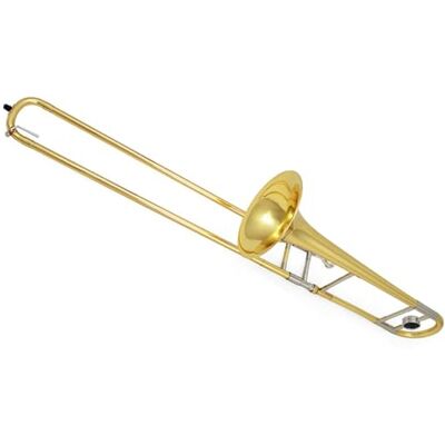 CRJUS Trombón Tenor Plano B, Banda Profesional, Actuación, Estudiante Adulto, Instrumento De Viento Principiante Trombón Para Principiantes CRJUS Trombón Tenor Plano B, Banda Profesional, Actuación, Estudiante Adulto, Instrumento De Viento Principiante Trombón Para Principiantes