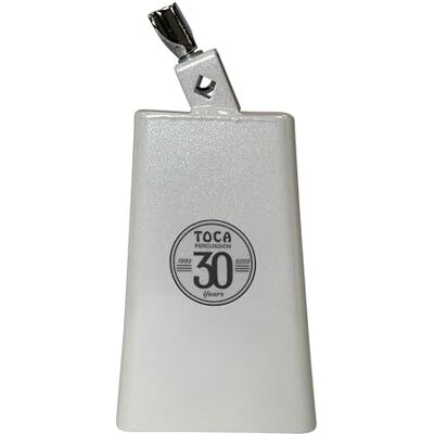 TOCA Bongo Series 30 Aniversario, tamaño 7« + 8 1/2», blanco luminiscente, hardware anodizado, 5300-MB TOCA Bongo Series 30 Aniversario, tamaño 7« + 8 1/2», blanco luminiscente, hardware anodizado, 5300-MB