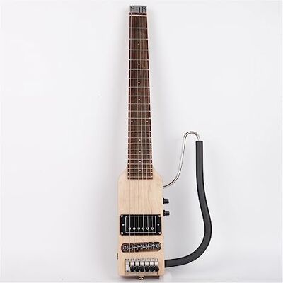 TSTS Guitarra De Viaje Silenciosa Eléctrica Sin Cabeza Ultraligera, Guitarra Plegable Portátil kit de guitarra eléctrica para adultos (Color : 01) TSTS Guitarra De Viaje Silenciosa Eléctrica Sin Cabeza Ultraligera, Guitarra Plegable Portátil kit de guitarra eléctrica para adultos (Color : 01)